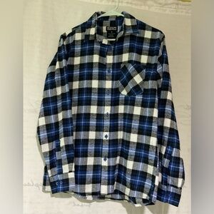 Rudolph Sportswear men’s plaid flannel shirt size small.